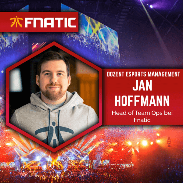 Jan Hoffmann, HAM Dozent für eSport Management